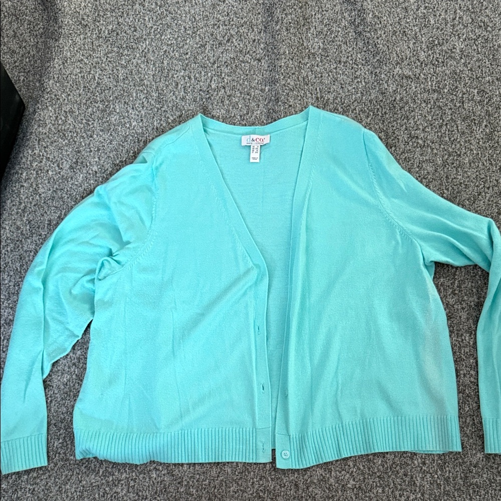 Denim and Company cardigan sweater size 1XL